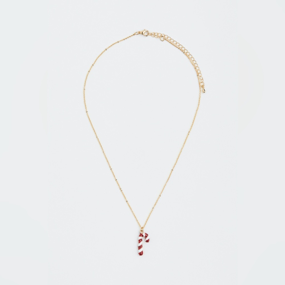 H&M Candy Cane Necklace